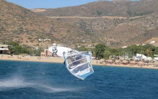 windsurf in heraklion crete